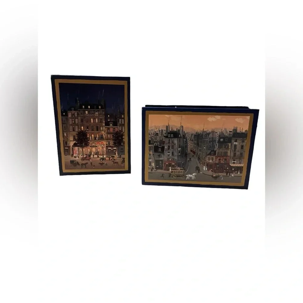 New Michel Delacroix Blank Cards/Stationary Cards With Envelopes Two Box…